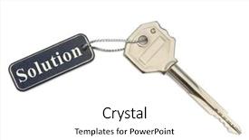  Presentation with check your label - PPT theme enhanced with locker sign - key with label solution isolated background and a white colored foreground