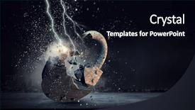  Presentation with danger - Colorful theme enhanced with locker sign - safety danger concept mixed media backdrop and a black colored foreground