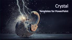  Presentation with danger - Audience pleasing slides consisting of locker sign - safety danger concept mixed media backdrop and a wine colored foreground