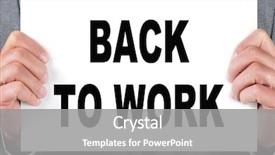  Presentation with man in suit and tie - Slide deck enhanced with lockout - man in suit holding background and a gray colored foreground