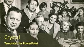  Presentation with 1950s dinner - 