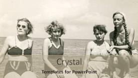  Presentation with poland - Colorful presentation design enhanced with lodz-poland-circa-1960-s backdrop and a mint green colored foreground