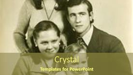  Presentation with baby christening - Amazing presentation having lodz-poland-circa-1970-s backdrop and a tawny brown colored foreground