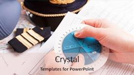  Presentation with airplane pilot - Amazing slide set having logbook - close up of an airplane backdrop and a lemonade colored foreground