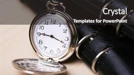 Presentation with vintage antique pocket watch vintage - Amazing presentation theme having logbook - pocket watch with black notebook backdrop and a dark gray colored foreground