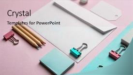  Presentation with branding - Amazing presentation design having logo - blank items as mockups backdrop and a lemonade colored foreground