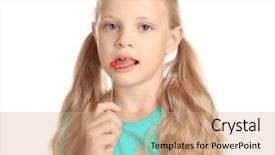  Presentation with pathology - Presentation theme enhanced with logopedic probe for speech background and a coral colored foreground