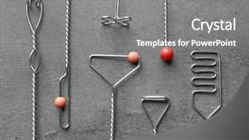  Presentation with pathology - Presentation theme featuring logopedic probes for speech background and a gray colored foreground