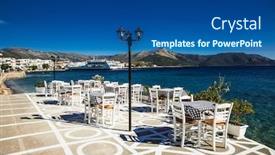  Presentation with lokal - Slide deck enhanced with lokal-cost-restaurant-and-caffe background and a ocean colored foreground