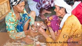  Presentation with cigarettes - PPT layouts with lombok-indonesia-february-14-old background and a coral colored foreground