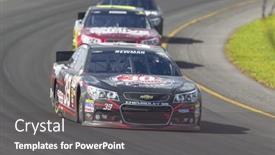  Presentation with raceway - Cool new slide deck with lomg-pond-pa-aug-04 backdrop and a dark gray colored foreground