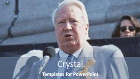  Presentation with rally - Presentation design featuring london-april-13-edward-heath background and a seafoam green colored foreground