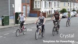  Presentation with free family - Slides featuring london-aug-21-mayor background and a gray colored foreground