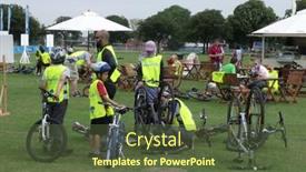  Presentation with free family - Presentation enhanced with london-aug-21-mayor background and a tawny brown colored foreground