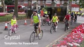  Presentation with free family - Beautiful presentation featuring london-aug-21-mayor backdrop and a gray colored foreground
