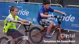  Presentation with free family - Presentation theme with london-aug-21-mayor background and a tawny brown colored foreground