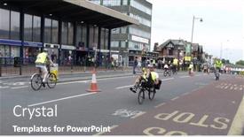  Presentation with free family - Colorful PPT theme enhanced with london-aug-21-mayor backdrop and a gray colored foreground