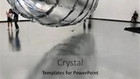  Presentation with gallery - PPT theme with london-august-19-2018-artworks background and a light gray colored foreground