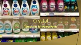  Presentation with cleaning detergents - Cool new presentation with london-august-30-2018-cleaning backdrop and a coral colored foreground