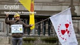  Presentation with nuclear disaster - Cool new slide deck with london-dec-21-an-anti backdrop and a violet colored foreground