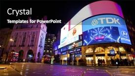  Presentation with circus - Audience pleasing presentation theme consisting of teenager chef really surprised failure with a knife isolated on white backdrop and a lemonade colored foreground