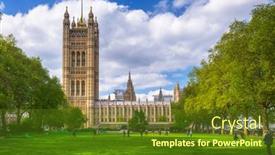  Presentation with parliament westminster london england - Amazing PPT layouts having london-england-may-14-2016 backdrop and a tawny brown colored foreground