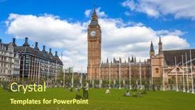  Presentation with parliament westminster london england - 