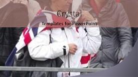  Presentation with mosque - Audience pleasing presentation design consisting of london-feb-12-english-defence backdrop and a coral colored foreground