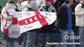  Presentation with mosque - Cool new slide set with london-feb-12-english-defence backdrop and a ocean colored foreground