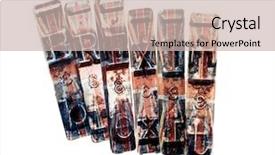  Presentation with leave - Audience pleasing presentation theme consisting of leave message - word brexit with old typewriter backdrop and a soft green colored foreground