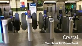  Presentation with london tube - 