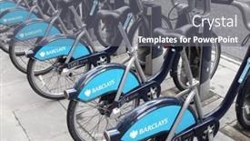  Presentation with traffic congestion - Cool new theme with london-january-11-row backdrop and a gray colored foreground