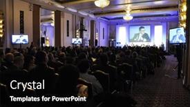 Presentation with congress - PPT layouts enhanced with london-january-30-conference background and a black colored foreground