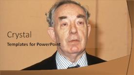  Presentation with director - Cool new PPT theme with london-july-1-michael-ivens backdrop and a  colored foreground