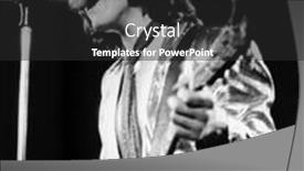  Presentation with live - Beautiful PPT layouts featuring london-july-29-gary-moore backdrop and a dark gray colored foreground