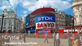  Presentation with circus - Cool new PPT layouts with london-may-24-people backdrop and a  colored foreground