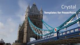  Presentation with next year - Beautiful theme featuring london-may-30-the-london backdrop and a ocean colored foreground