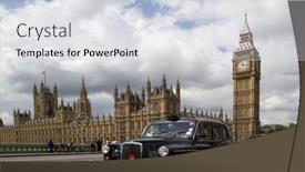  Presentation with vehicles - Amazing theme having london-may-31-a-london backdrop and a  colored foreground