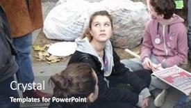  Presentation with teachers - Slide set consisting of london-nov-30-teachers background and a tawny brown colored foreground