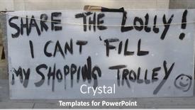  Presentation with cities - PPT layouts having london-oct-23-anti-capitalist background and a gray colored foreground