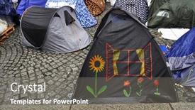  Presentation with stock exchange - Colorful PPT layouts enhanced with london-october-27-since-october backdrop and a gray colored foreground