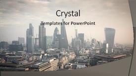  Presentation with paul - Cool new PPT theme with london on a fog backdrop and a lemonade colored foreground