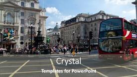  Presentation with circus - Colorful PPT layouts enhanced with london-september-20-tourists backdrop and a gray colored foreground