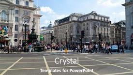  Presentation with circus - Slides having london-september-20-tourists background and a gray colored foreground