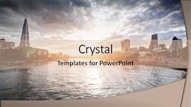  Presentation with london - Amazing slide set having london skyline at sunset england backdrop and a lemonade colored foreground