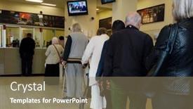  Presentation with counters - Slide set enhanced with london-uk-13th-june-2019 background and a coral colored foreground