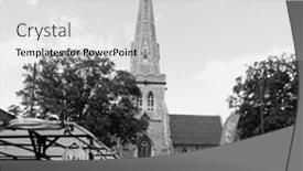  Presentation with black church - 