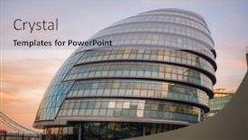  Presentation with bank building - 