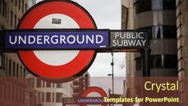  Presentation with london tube - 