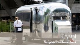  Presentation with food bank - Slides featuring london-uk-5-june-2017 background and a gray colored foreground